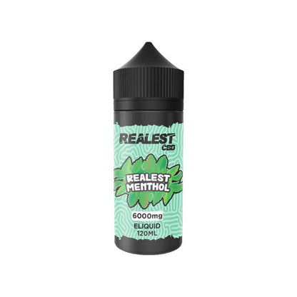 Realest CBD 6000mg Broad Spectrum CBD E-Liquid - 120ml (BUY 1 GET 1 FREE) | The CBD Hut