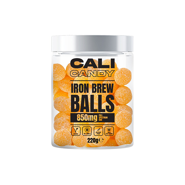 CALI CANDY 850mg CBD Vegan Sweets (Small Tub) - 10 Flavours | The CBD Hut