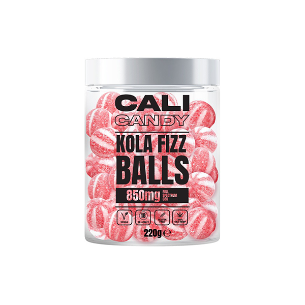 CALI CANDY 850mg CBD Vegan Sweets (Small Tub) - 10 Flavours | The CBD Hut