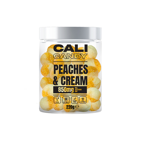 CALI CANDY 850mg CBD Vegan Sweets (Small Tub) - 10 Flavours | The CBD Hut