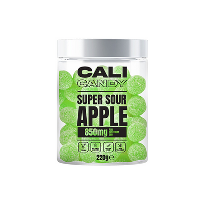 CALI CANDY 850mg CBD Vegan Sweets (Small Tub) - 10 Flavours | The CBD Hut