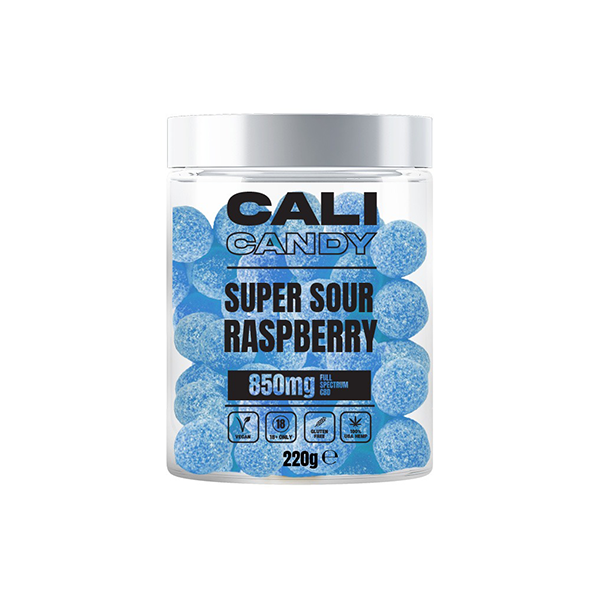 CALI CANDY 850mg CBD Vegan Sweets (Small Tub) - 10 Flavours | The CBD Hut
