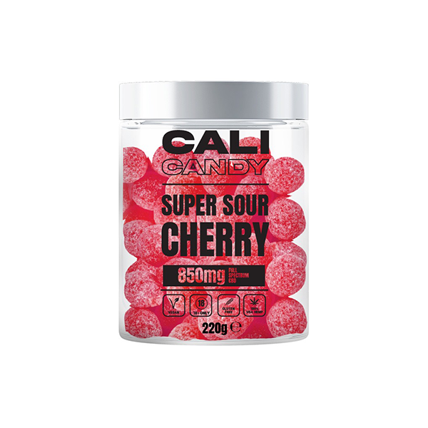CALI CANDY 850mg CBD Vegan Sweets (Small Tub) - 10 Flavours | The CBD Hut