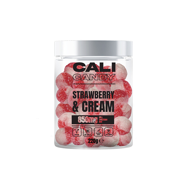CALI CANDY 850mg CBD Vegan Sweets (Small Tub) - 10 Flavours | The CBD Hut