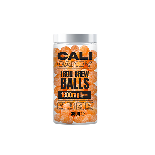 CALI CANDY 1600mg CBD Vegan Sweets (Large Tub) - 10 Flavours | The CBD Hut