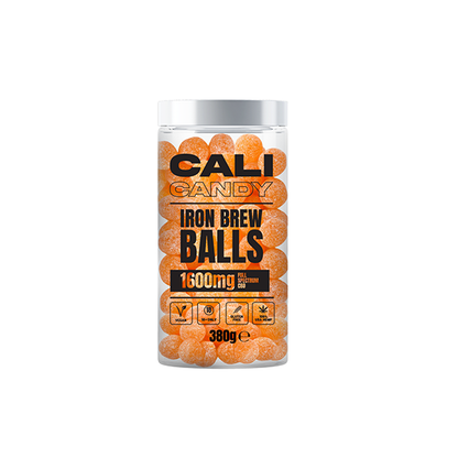 CALI CANDY 1600mg CBD Vegan Sweets (Large Tub) - 10 Flavours | The CBD Hut