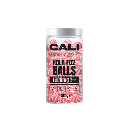 CALI CANDY 1600mg CBD Vegan Sweets (Large Tub) - 10 Flavours | The CBD Hut