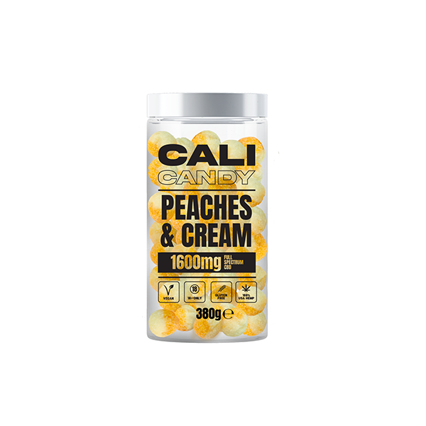 CALI CANDY 1600mg CBD Vegan Sweets (Large Tub) - 10 Flavours | The CBD Hut