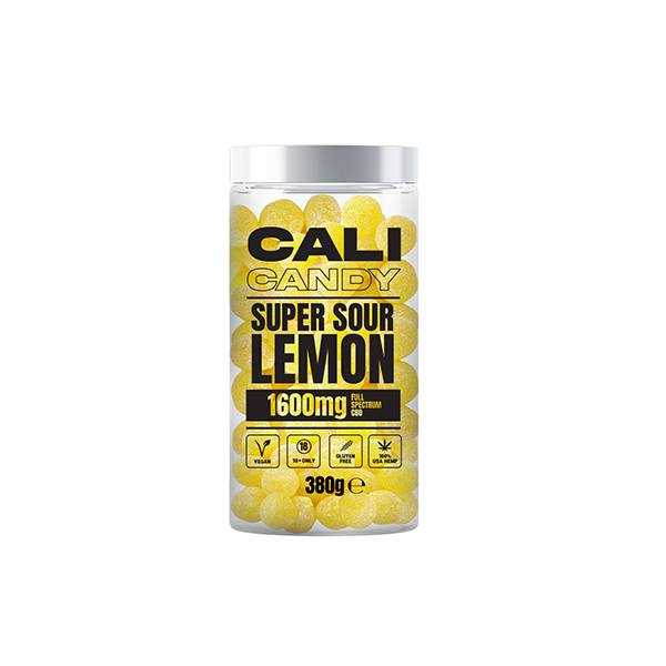 CALI CANDY 1600mg CBD Vegan Sweets (Large Tub) - 10 Flavours | The CBD Hut
