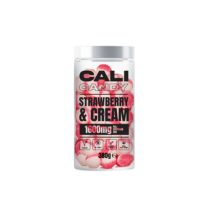 CALI CANDY 1600mg CBD Vegan Sweets (Large Tub) - 10 Flavours | The CBD Hut