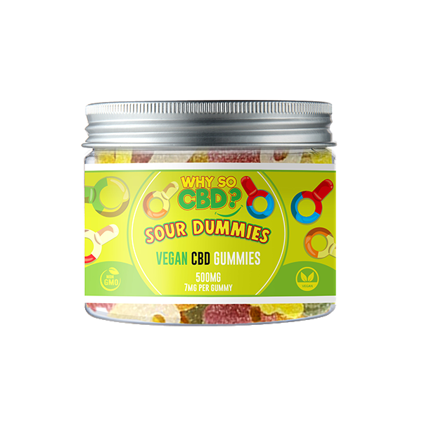 Why So CBD? 500mg Broad Spectrum CBD Small Gummies - 11 Flavours | The CBD Hut