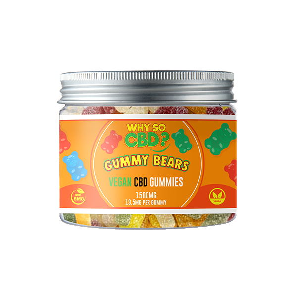 Why So CBD? 1500mg Broad Spectrum CBD Small Gummies - 11 Flavours | The CBD Hut