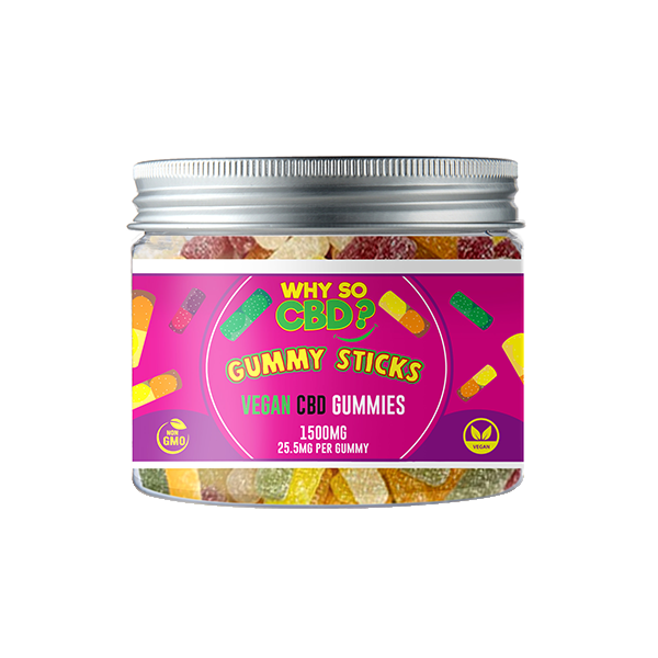 Why So CBD? 1500mg Broad Spectrum CBD Small Gummies - 11 Flavours | The CBD Hut