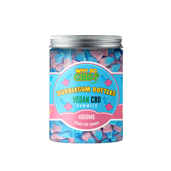 Why So CBD? 4000mg Broad Spectrum CBD Large Gummies - 11 Flavours | The CBD Hut