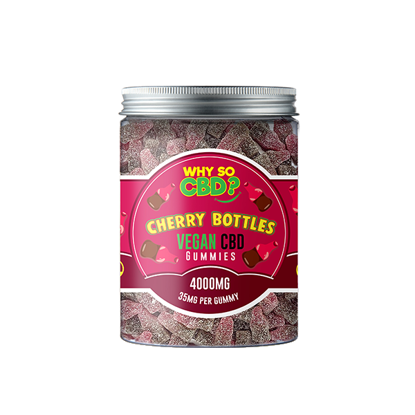 Why So CBD? 4000mg Broad Spectrum CBD Large Gummies - 11 Flavours | The CBD Hut