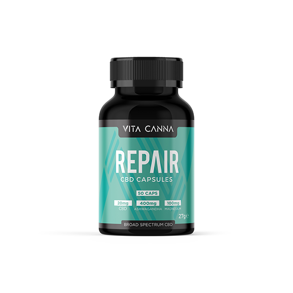 Vita Canna 1000mg Functional Broad Spectrum CBD Capsules - 50 Caps | The CBD Hut