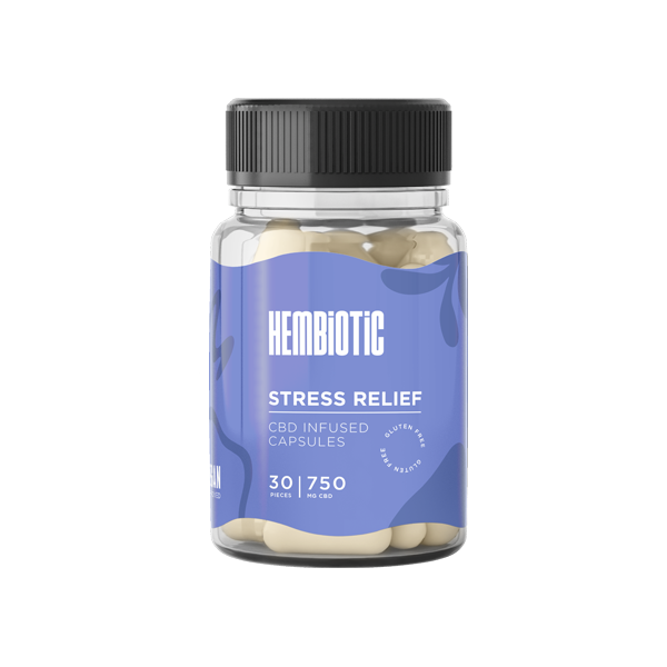 Hembiotic 750mg Functional CBD Capsules - 30 Caps | The CBD Hut