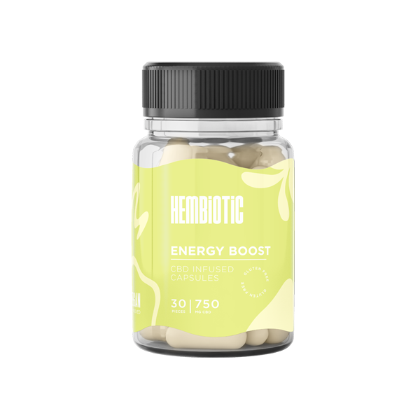 Hembiotic 750mg Functional CBD Capsules - 30 Caps | The CBD Hut