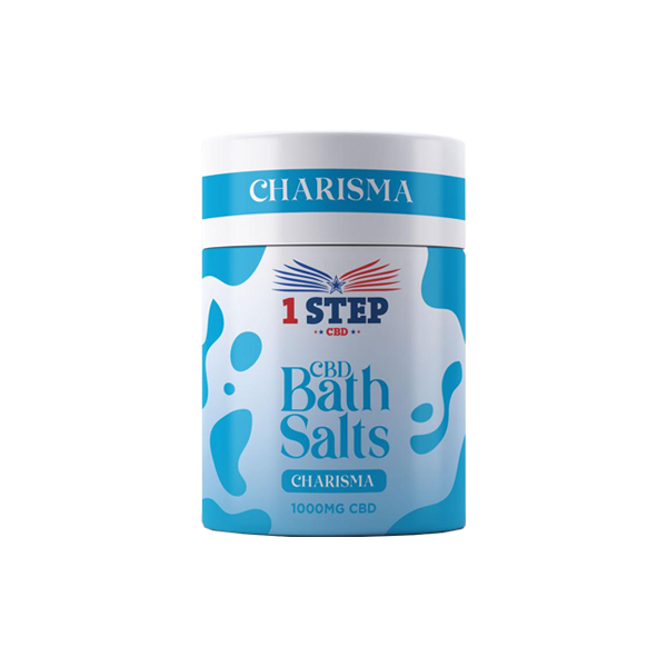 1 Step CBD 1000mg Bath Salts - 500g (BUY 1 GET 1 FREE) | The CBD Hut