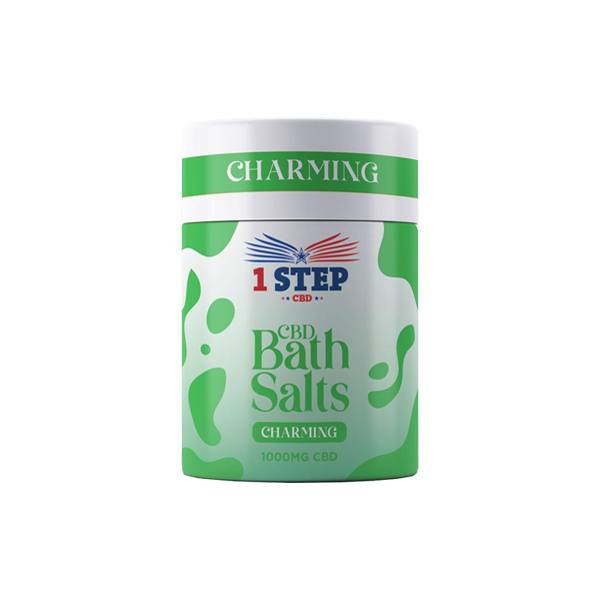 1 Step CBD 1000mg Bath Salts - 500g (BUY 1 GET 1 FREE) | The CBD Hut