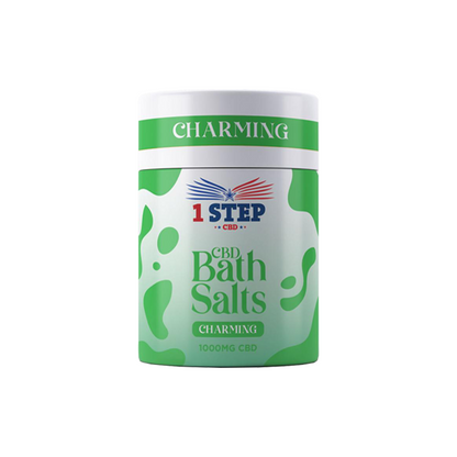 1 Step CBD 1000mg Bath Salts - 500g (BUY 1 GET 1 FREE) | The CBD Hut