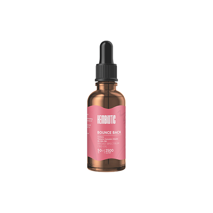 Hembiotic 2500mg Broad-Spectrum Bulk Functional CBD Oil - 50ml | The CBD Hut