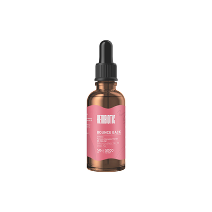 Hembiotic 5000mg Broad-Spectrum Bulk Functional CBD Oil - 50ml | The CBD Hut