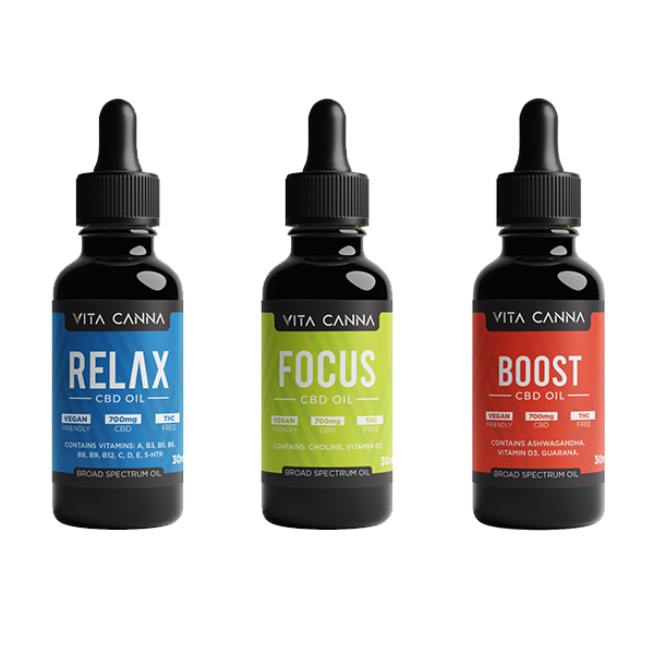 Vita Canna 700mg Functional Broad Spectrum CBD C8 MCT Oil - 30ml | The CBD Hut
