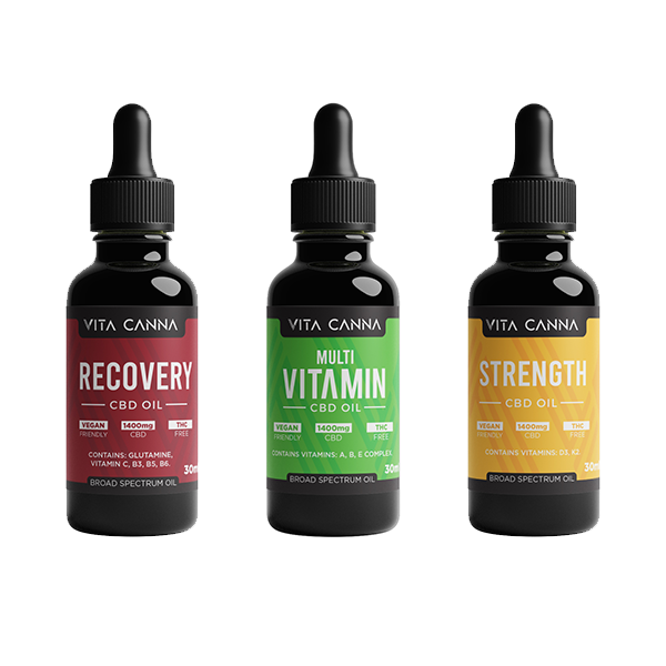 Vita Canna 1400mg Functional Broad Spectrum CBD C8 MCT Oil - 30ml | The CBD Hut