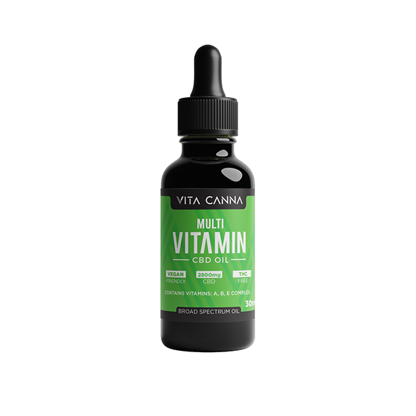 Vita Canna 2800mg Functional Broad Spectrum CBD C8 MCT Oil - 30ml | The CBD Hut