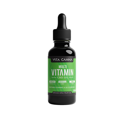 Vita Canna 2800mg Functional Broad Spectrum CBD C8 MCT Oil - 30ml | The CBD Hut