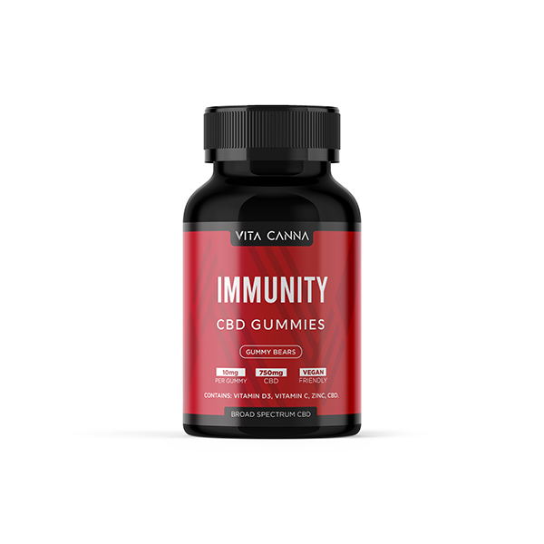 Vita Canna 750mg Functional Broad Spectrum CBD Gummy Bears - 75 Pieces | The CBD Hut