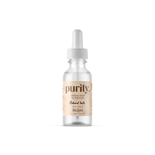 Purity High Potency 1500mg Full-Spectrum CBD Hemp Oil - 30ml | The CBD Hut