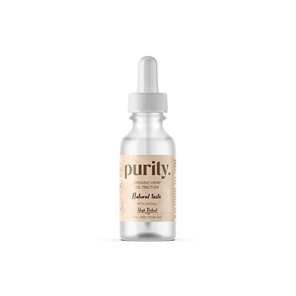 Purity High Potency 3000mg Full-Spectrum CBD Hemp Oil - 30ml | The CBD Hut