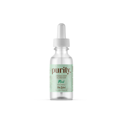 Purity High Potency 3000mg Full-Spectrum CBD Hemp Oil - 30ml | The CBD Hut