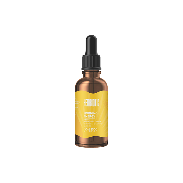 Hembiotic 2500mg Broad-Spectrum Bulk Functional CBD Oil - 50ml | The CBD Hut