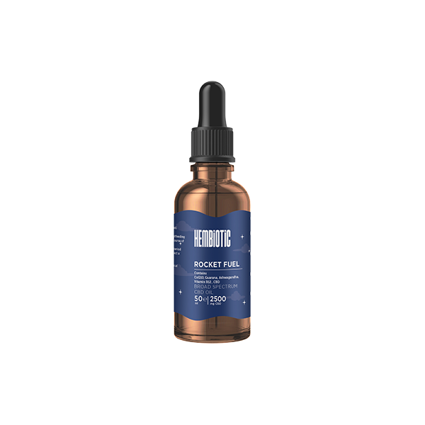 Hembiotic 2500mg Broad-Spectrum Bulk Functional CBD Oil - 50ml | The CBD Hut