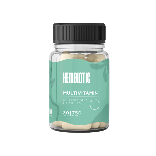 Hembiotic 750mg Functional CBD Capsules - 30 Caps | The CBD Hut