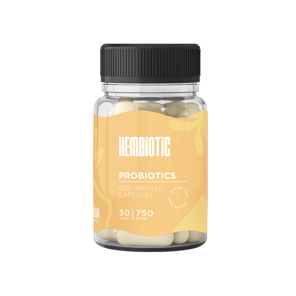 Hembiotic 750mg Functional CBD Capsules - 30 Caps | The CBD Hut