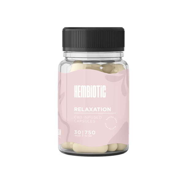 Hembiotic 750mg Functional CBD Capsules - 30 Caps | The CBD Hut