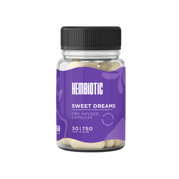 Hembiotic 750mg Functional CBD Capsules - 30 Caps | The CBD Hut