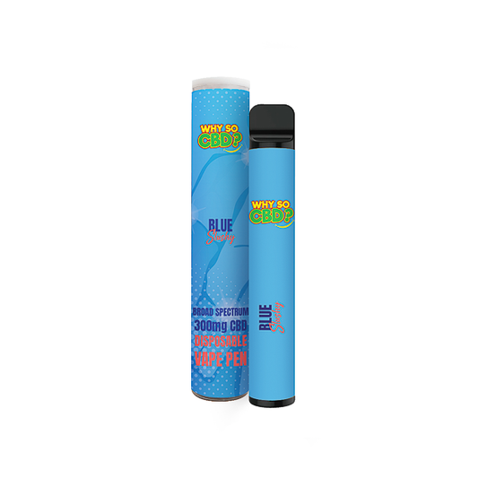 Why So CBD? 300mg Broad Spectrum CBD Disposable Vape - 2ml | The CBD Hut
