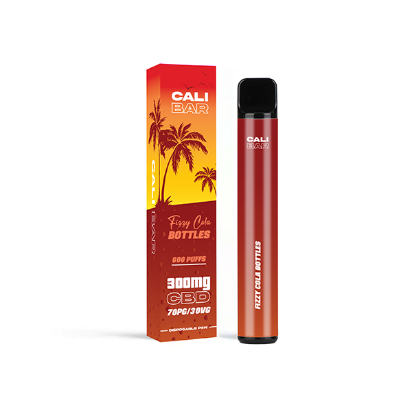 CALI BAR 300mg CBD Disposable Vape - 600 Puffs | The CBD Hut