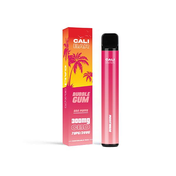 CALI BAR 300mg CBD Disposable Vape - 600 Puffs | The CBD Hut