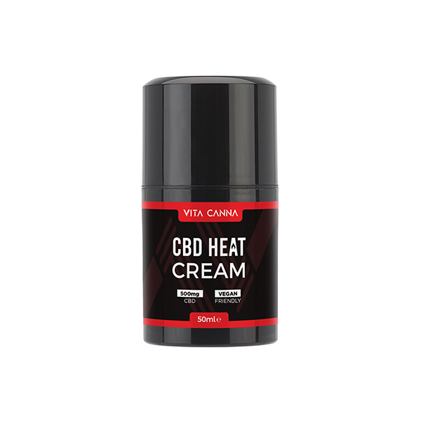 Vita Canna 500mg Functional CBD Heating Cream - 50ml | The CBD Hut