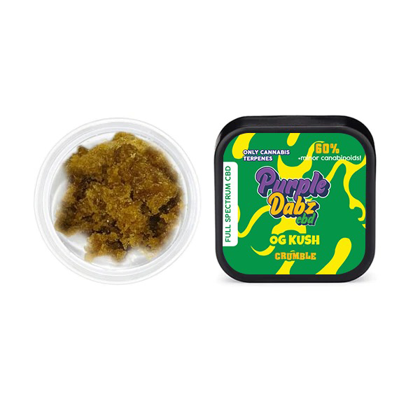 Purple Dank 60% Full Spectrum Crumble - 0.5g (BUY 1 GET 1 FREE) - The CBD Hut