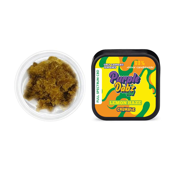 Purple Dank 60% Full Spectrum Crumble - 0.5g (BUY 1 GET 1 FREE) - The CBD Hut