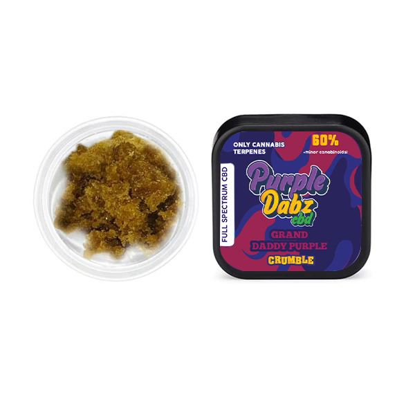 Purple Dank 60% Full Spectrum Crumble - 0.5g (BUY 1 GET 1 FREE) - The CBD Hut