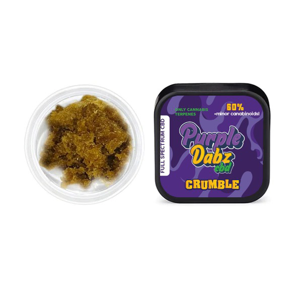 Purple Dank 60% Full Spectrum Crumble - 0.5g (BUY 1 GET 1 FREE) - The CBD Hut