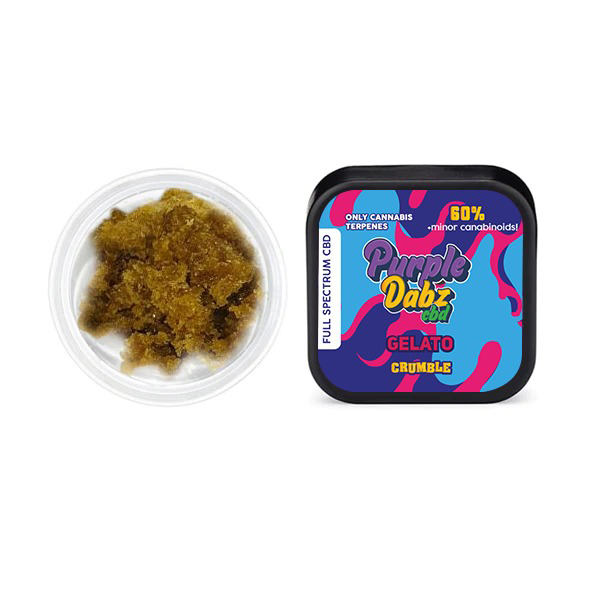 Purple Dank 60% Full Spectrum Crumble - 0.5g (BUY 1 GET 1 FREE) - The CBD Hut